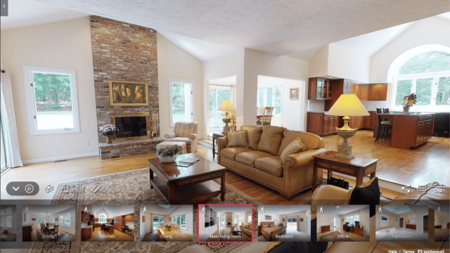 Matterport Living Room